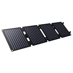 Panneau solaire portable TRUST 40 W / Noir