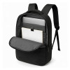SAC A DOS RISE 16.1'' AVEC PORT USB INTEGRE( USB A + TYPE C) / IMPERMEABLE / Noir et Gris