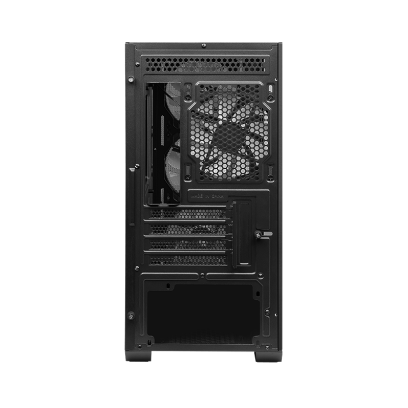 Boîtier Gaming MSI MAG FORGE M100A / Micro-ATX / RGB / Avec Ventilateur de processeur DeepCool AK400 ZERO DARK / Noir + Boîte d'alimentation MSI MAG A600DN / 600 Watts / ATX / 80 PLUS Standard / Noir