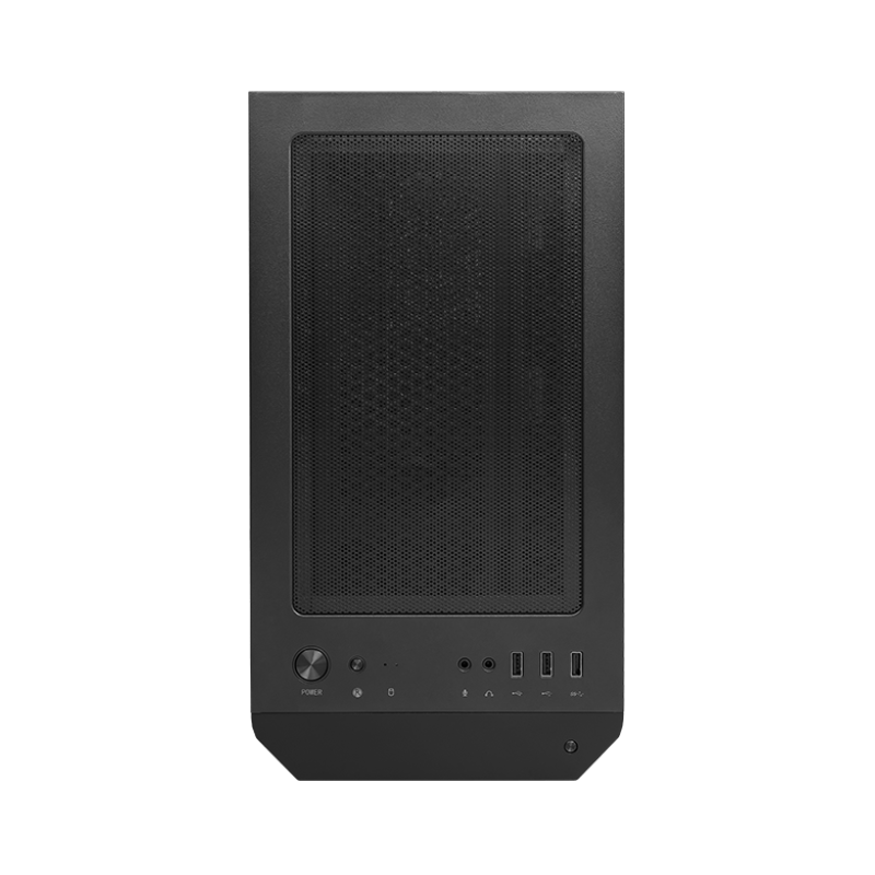 Boîtier Gaming MSI MAG FORGE M100A / Micro-ATX / RGB / Avec Ventilateur de processeur DeepCool AK400 ZERO DARK / Noir + Boîte d'alimentation MSI MAG A600DN / 600 Watts / ATX / 80 PLUS Standard / Noir