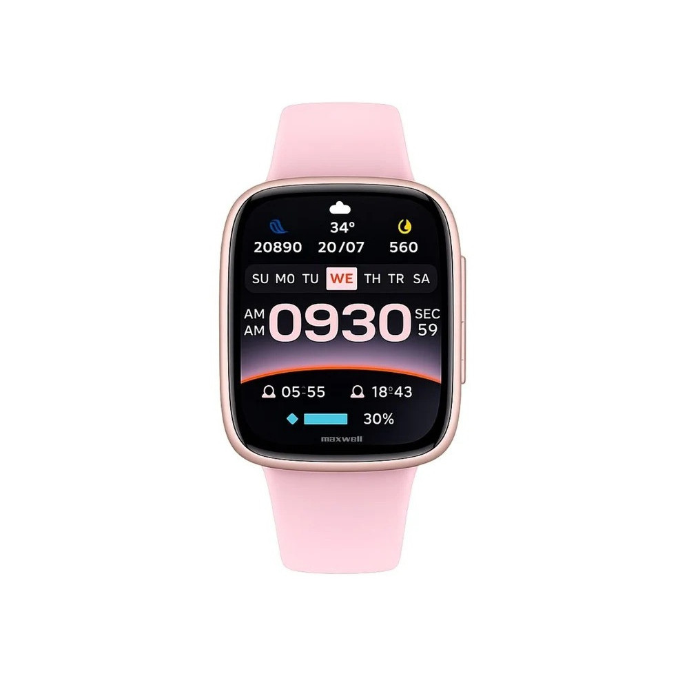 Montre Connectée Maxwell SW20 AMOLED GTX20 / Rose