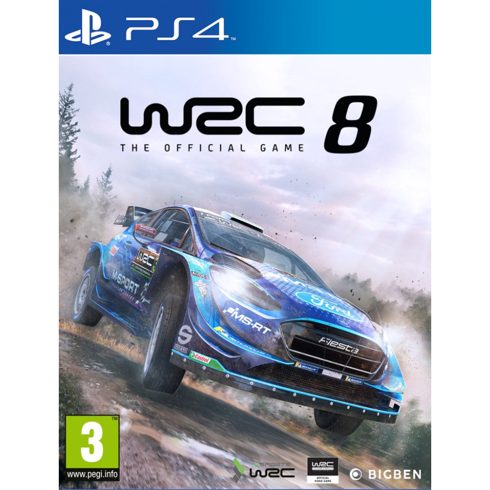 Jeu vidéo PS4 - WRC 8 CONDUITE/COURSE