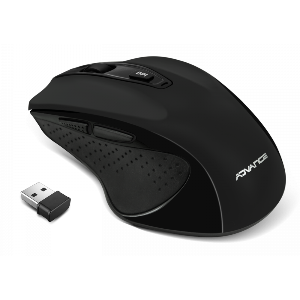 Souris Sans fil ADVANCE S-SHAPE / Noir