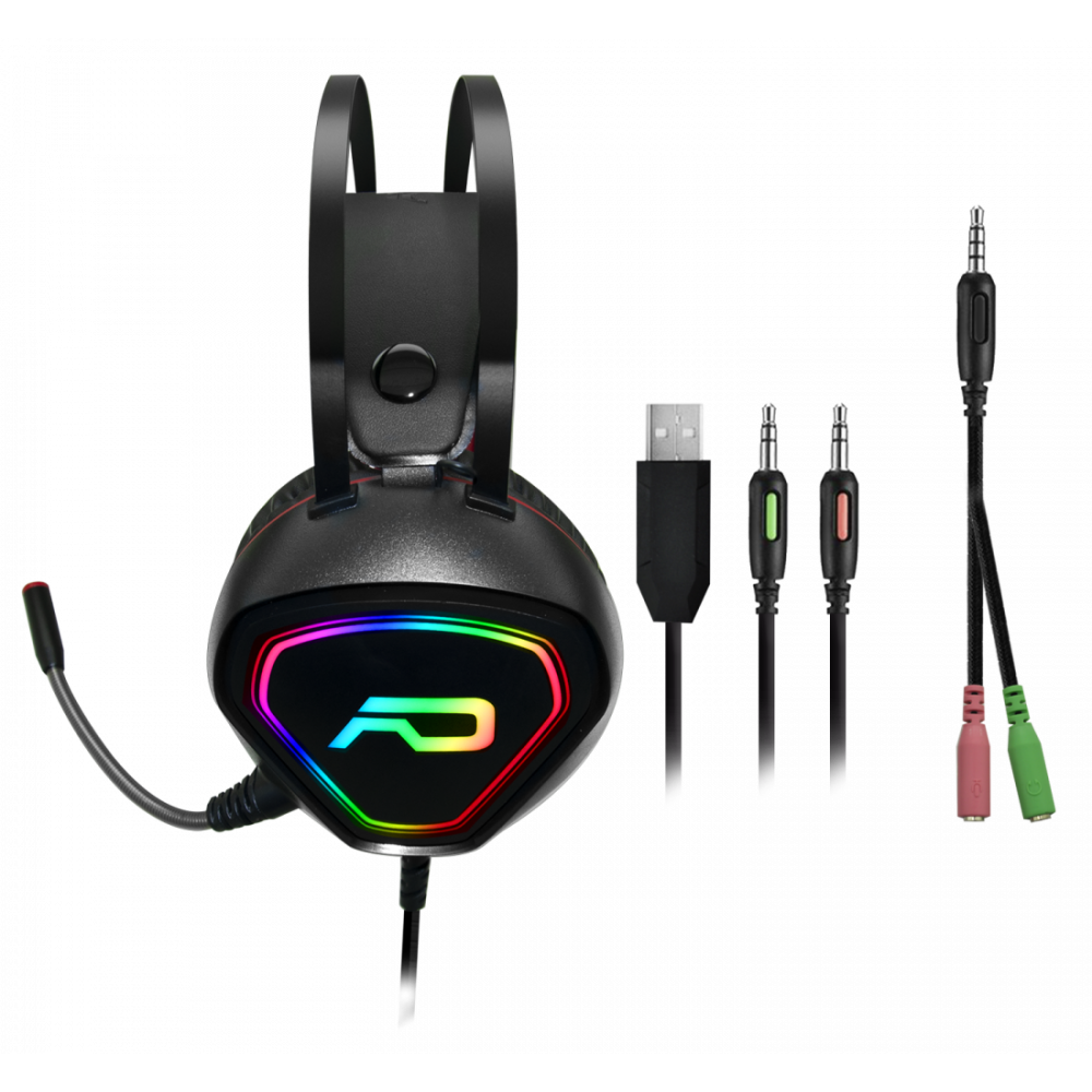 Casque Gamer Advance GTA 230 RGB / Noir