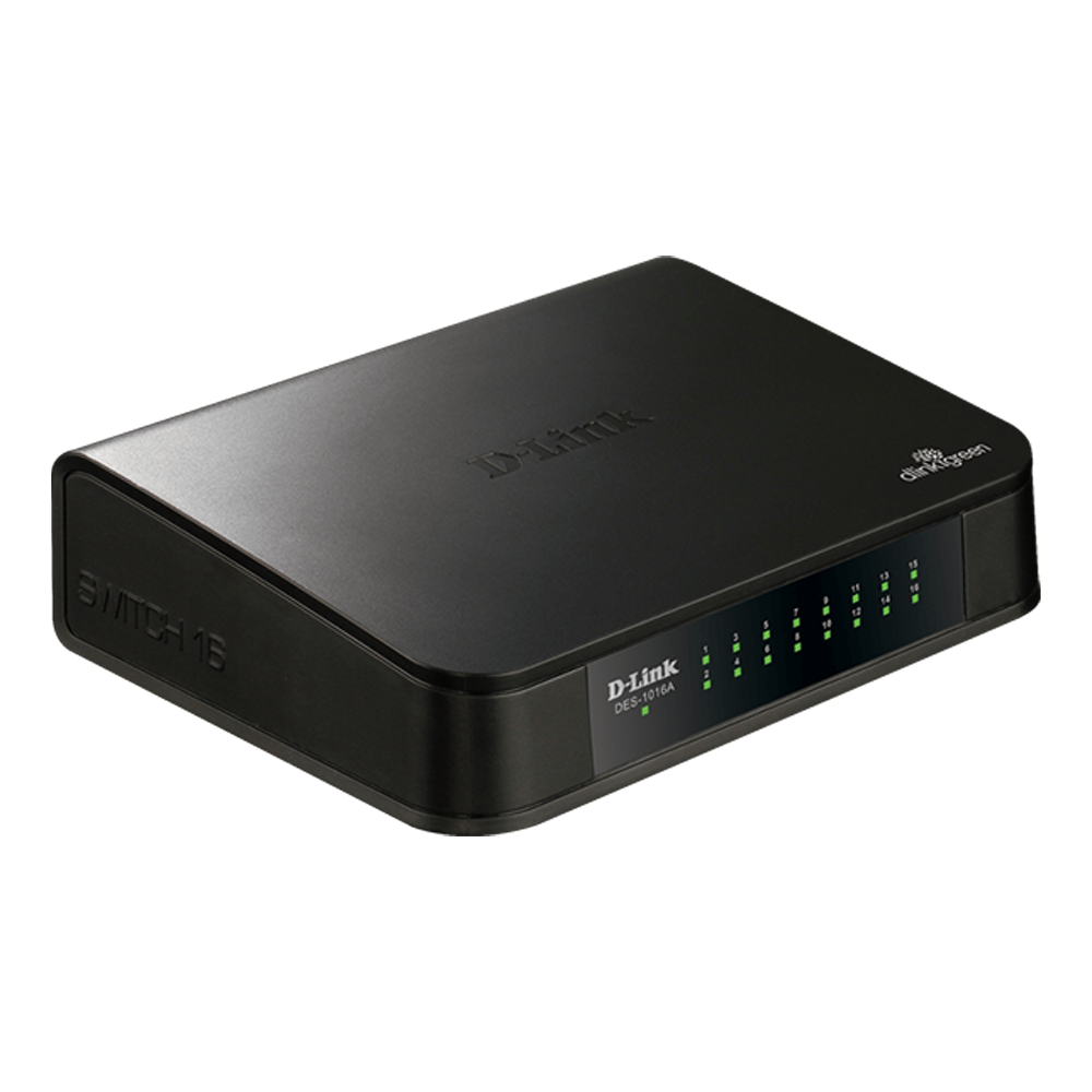 Switch 16 ports 10/100Mbps
