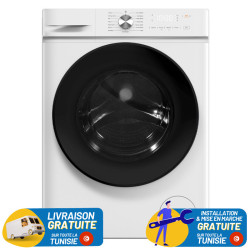 Machine à Laver BIOLUX Frontale 8KG / Blanc