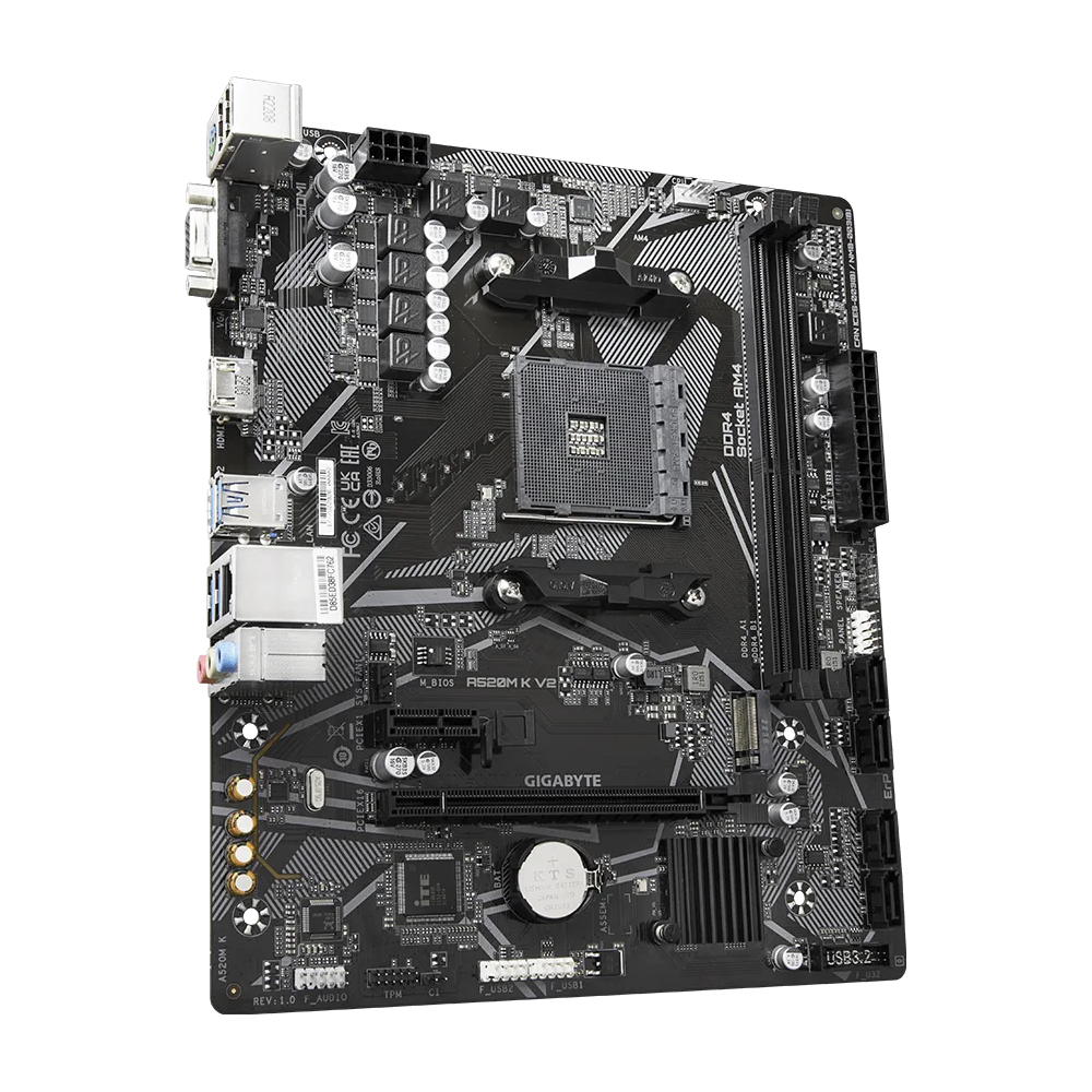 Carte mère Gigabyte AMD A520 Ultra Durable / Micro ATX / DDR4
