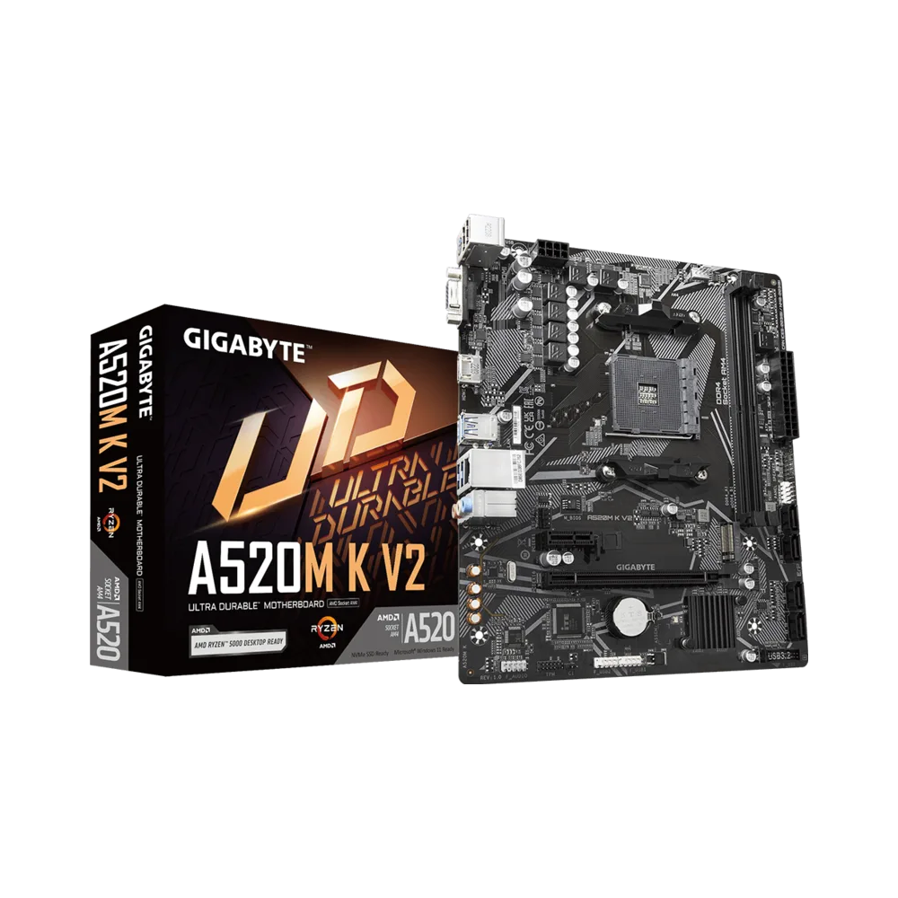 Carte mère Gigabyte AMD A520 Ultra Durable / Micro ATX / DDR4