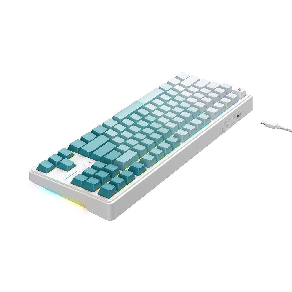 Clavier Gamer Filaire HAVIT KB901L / RGB BACKLIT / Blanc