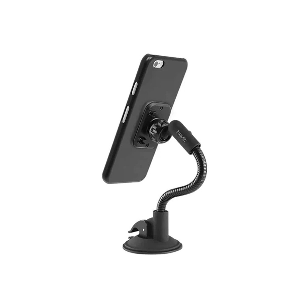 Support Telephone Main Libre Metal Avec Ventouse Havit H722