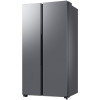 Réfrigérateur SAMSUNG No Frost BESPOKE INVERTER Side by Side 651 LITRES / SILVER