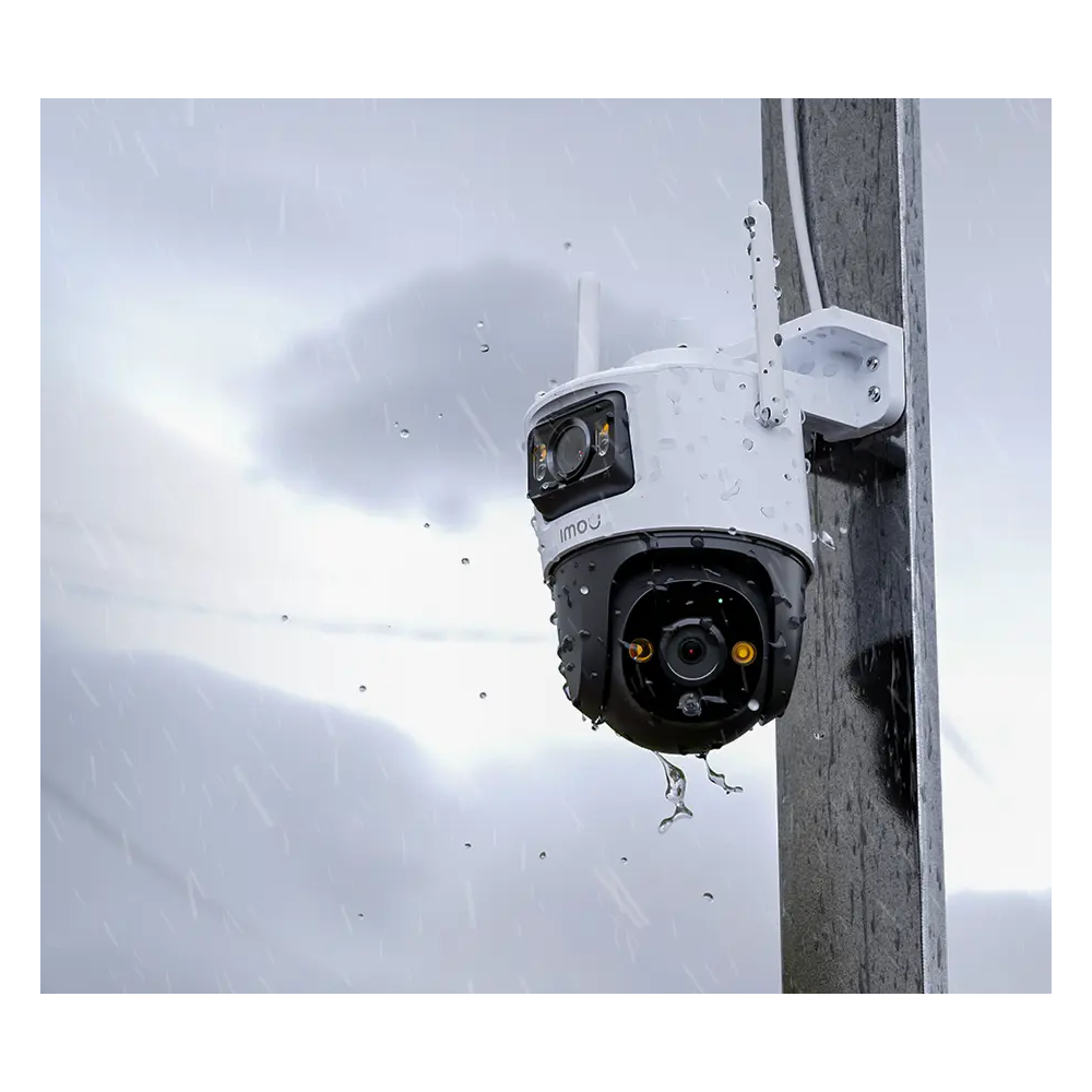 Caméra De Surveillance Externe sans fil IMOU CRUISER DUAL 10MP RED-BLUE
