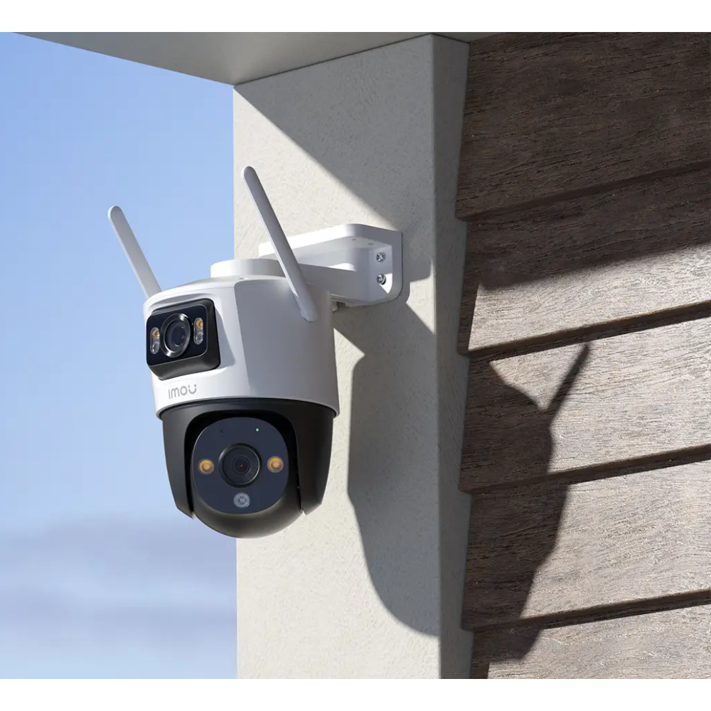 Caméra De Surveillance Externe sans fil IMOU CRUISER DUAL 10MP RED-BLUE