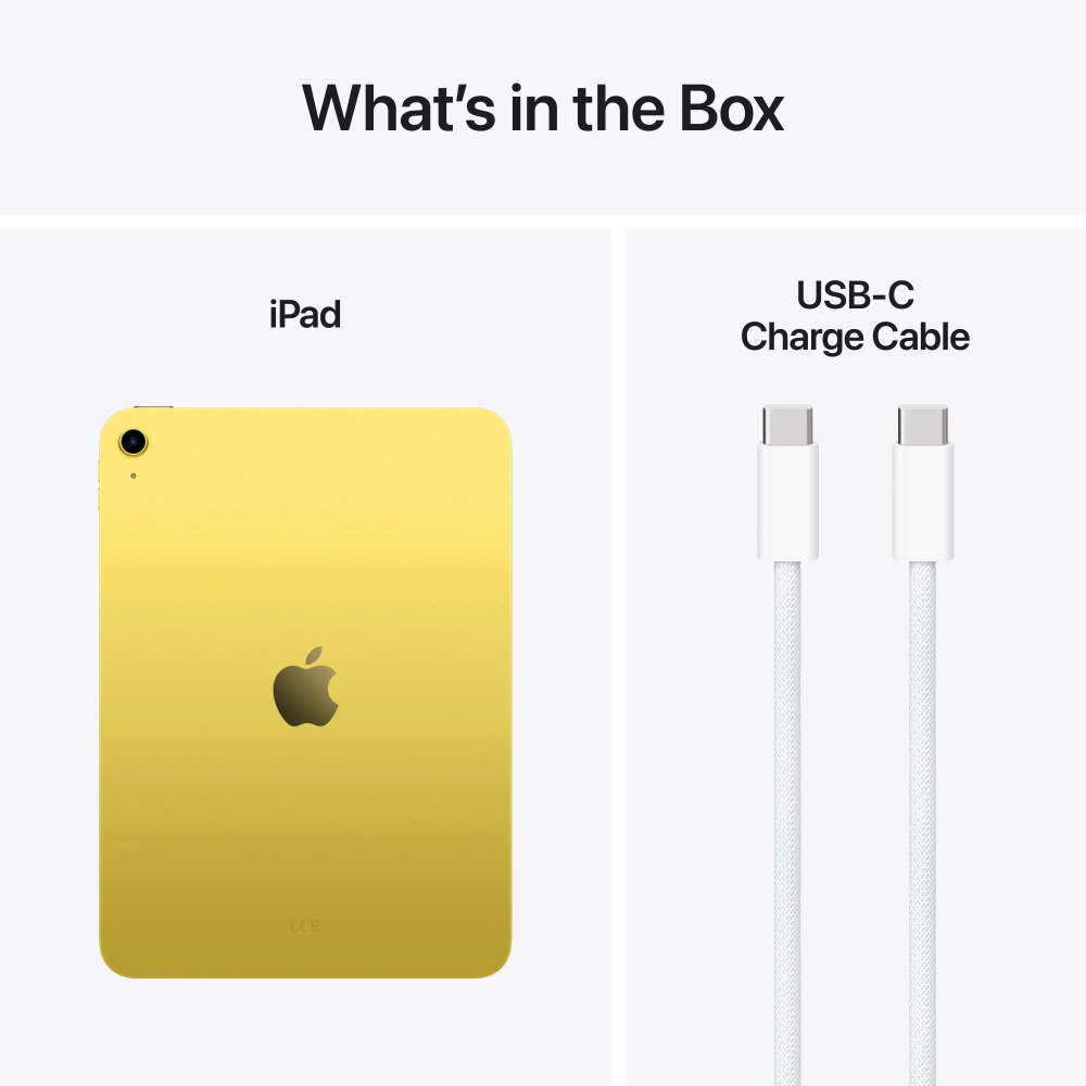 Apple iPad 2025 11" / 128 Go / Wi-Fi / Jaune