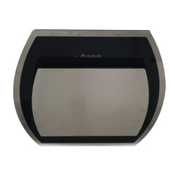 HOTTE INCLINEE MONTBLANC 60CM Inox et Noir / HDI60BLX