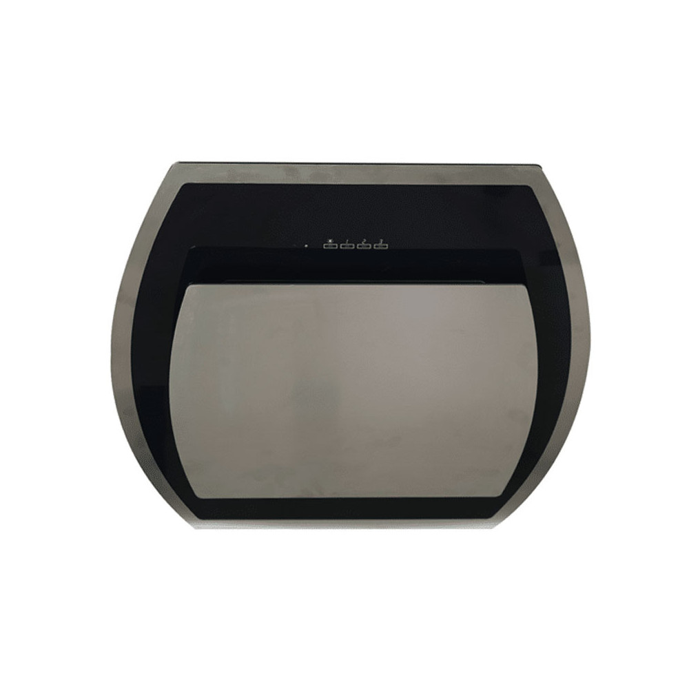 HOTTE INCLINEE MONTBLANC 60CM Inox et Noir / HDI60BLX