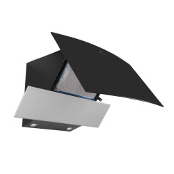 HOTTE Decorative MONTBLANC 90CM Noir et Blanc / HMI90BLW