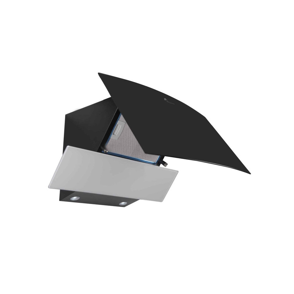 HOTTE Decorative MONTBLANC 90CM Noir et Blanc / HMI90BLW