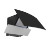 HOTTE Decorative MONTBLANC 90CM Noir et Blanc / HMI90BLW