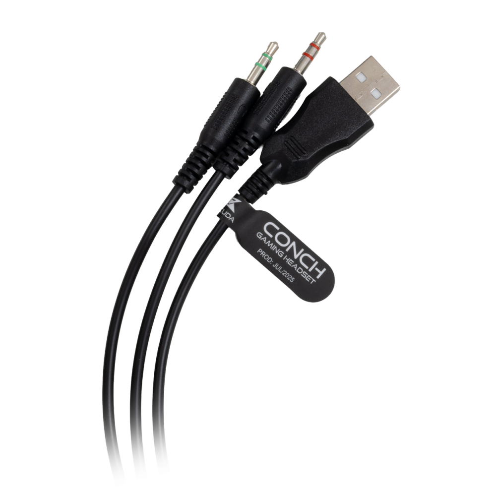 Micro Casque Baracuda  BGH-031 Conch / Noir