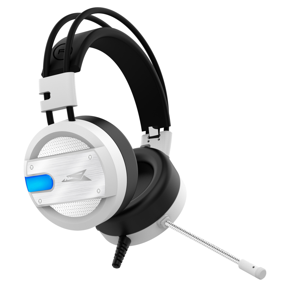 Micro Casque Baracuda  BGH-031 Conch / Blanc