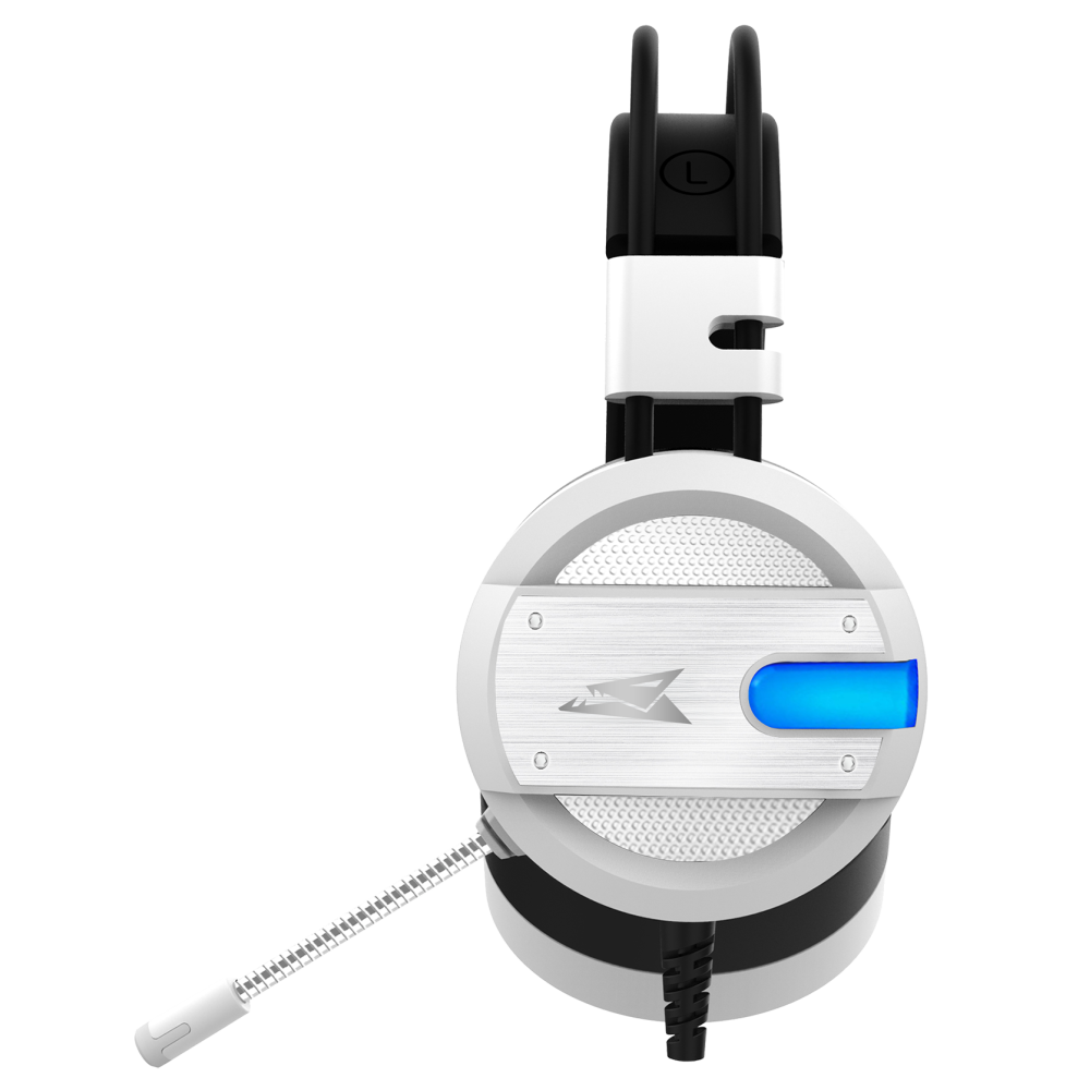 Micro Casque Baracuda  BGH-031 Conch / Blanc