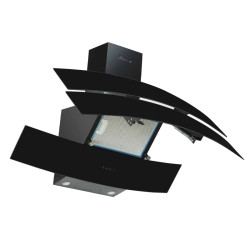 HOTTE MONTBLANC CHEMINÉ 60CM / NOIR