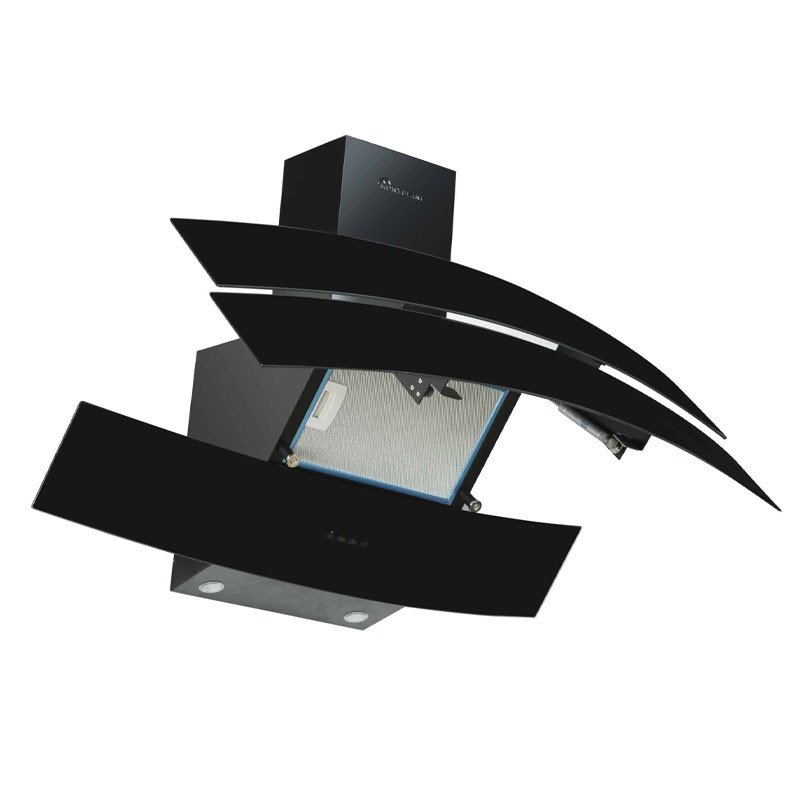 HOTTE MONTBLANC CHEMINÉ 60CM / NOIR