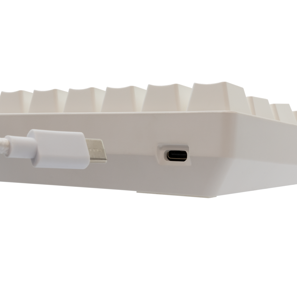 Clavier Gaming Mécanique White Shark GK-004231 SHINOBI-2 / US - BROWN.SW / Blanc