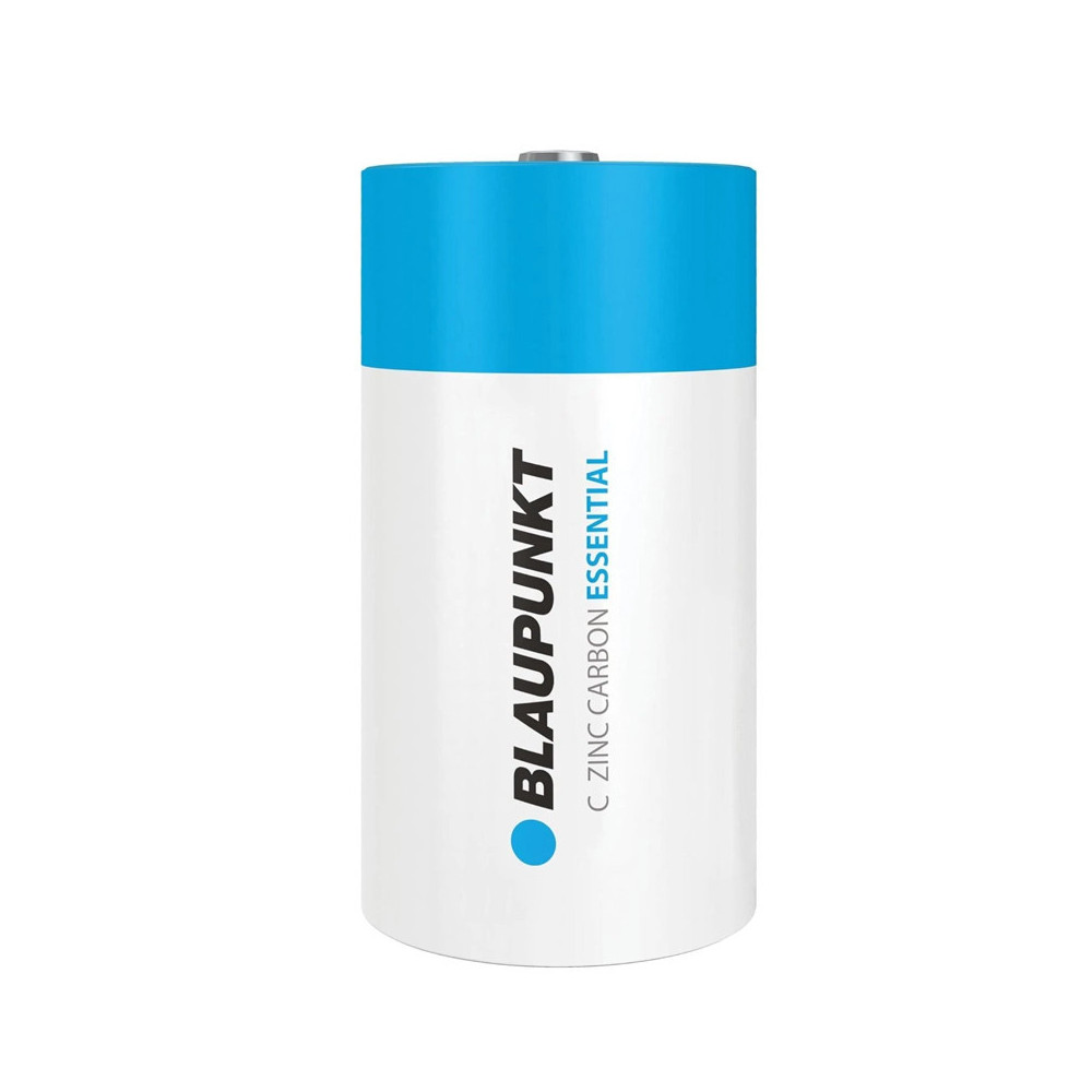 2 PILES Blaupunkt ZINC CARBON R14/C B2