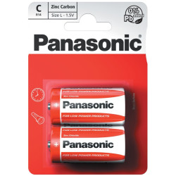 2 PILE PANASONIC ZINC...