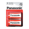2 PILE PANASONIC ZINC CARBON R20 D2