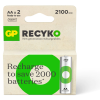 2 x Piles Rechargeables GP 1.2V 2100mAh