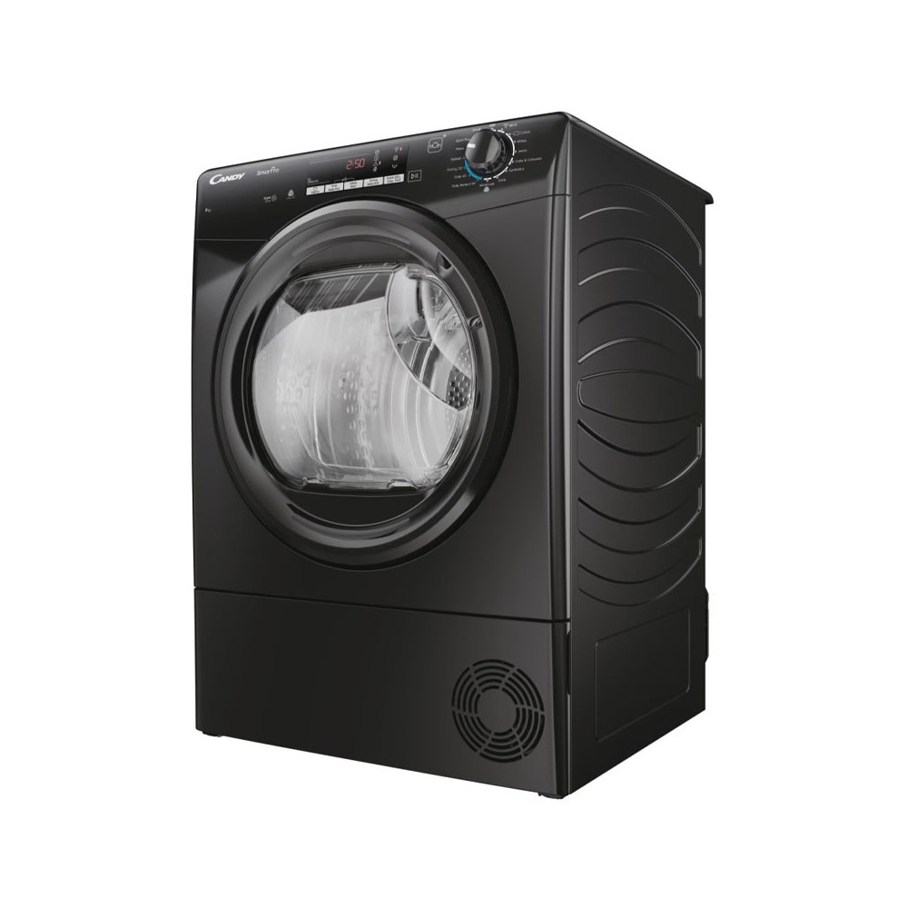 SECHE LINGE CANDY 9KG SMART A CONDENSATION POSE LIBRE / NOIR
