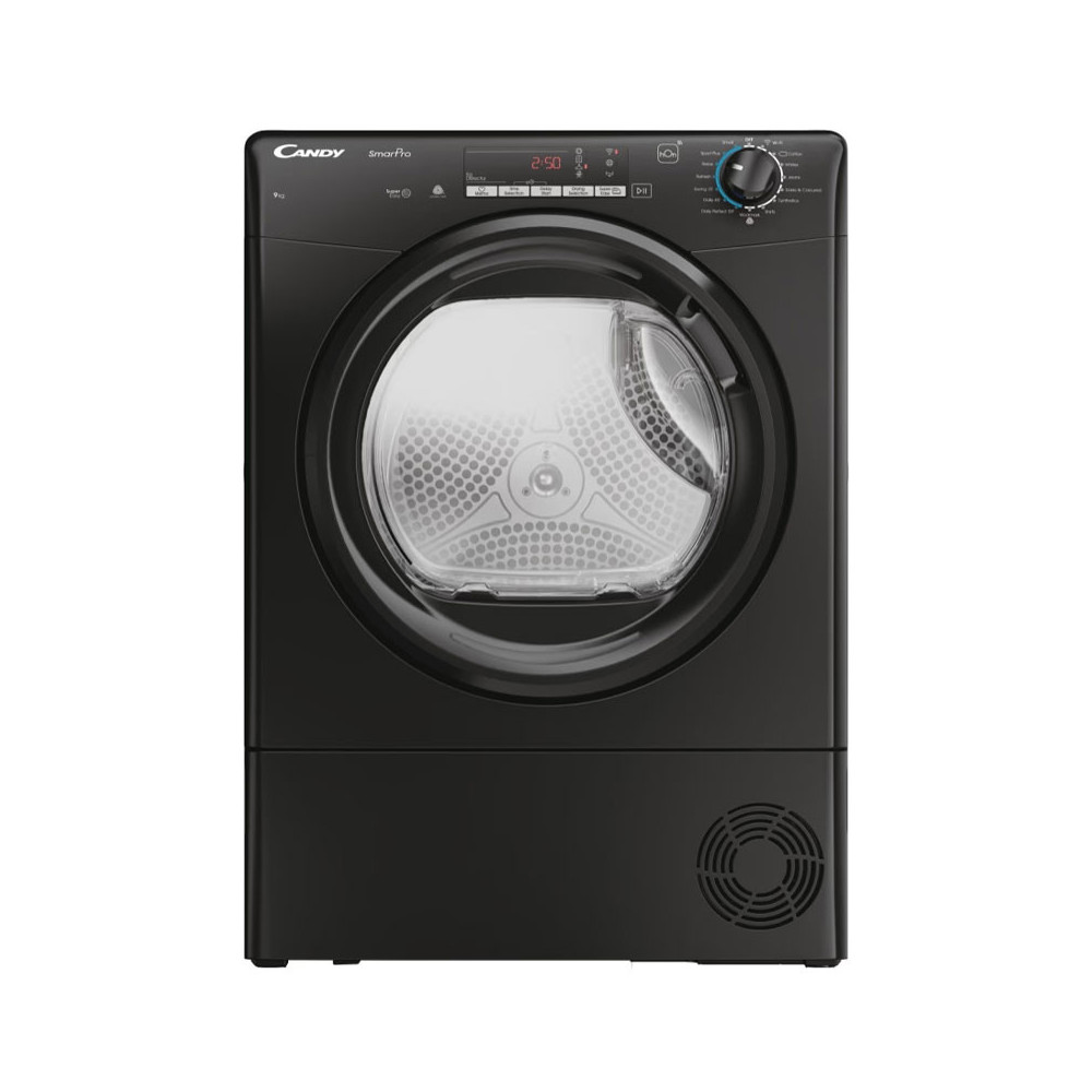 SECHE LINGE CANDY 9KG SMART A CONDENSATION POSE LIBRE / NOIR