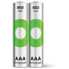 2 x Piles Rechargeables GP 1.2V AAA 850mAh