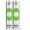 2 x Piles Rechargeables GP 1.2V AAA 950mAh