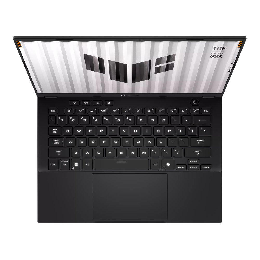 Pc Portable Gamer ASUS TUF Gaming A14 2025 FA401KM / Ryzen AI 7 350 / RTX 5060 8G / 16 Go / 1 To SSD / Windows 11 / Gris