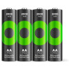 4x Piles Rechargeable GP PRO Photoflash AA