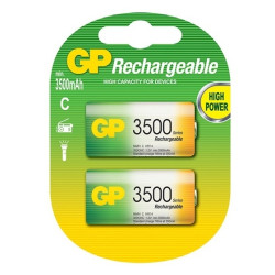 2x Piles Rechargeable GPR C BP2 3500 MAH