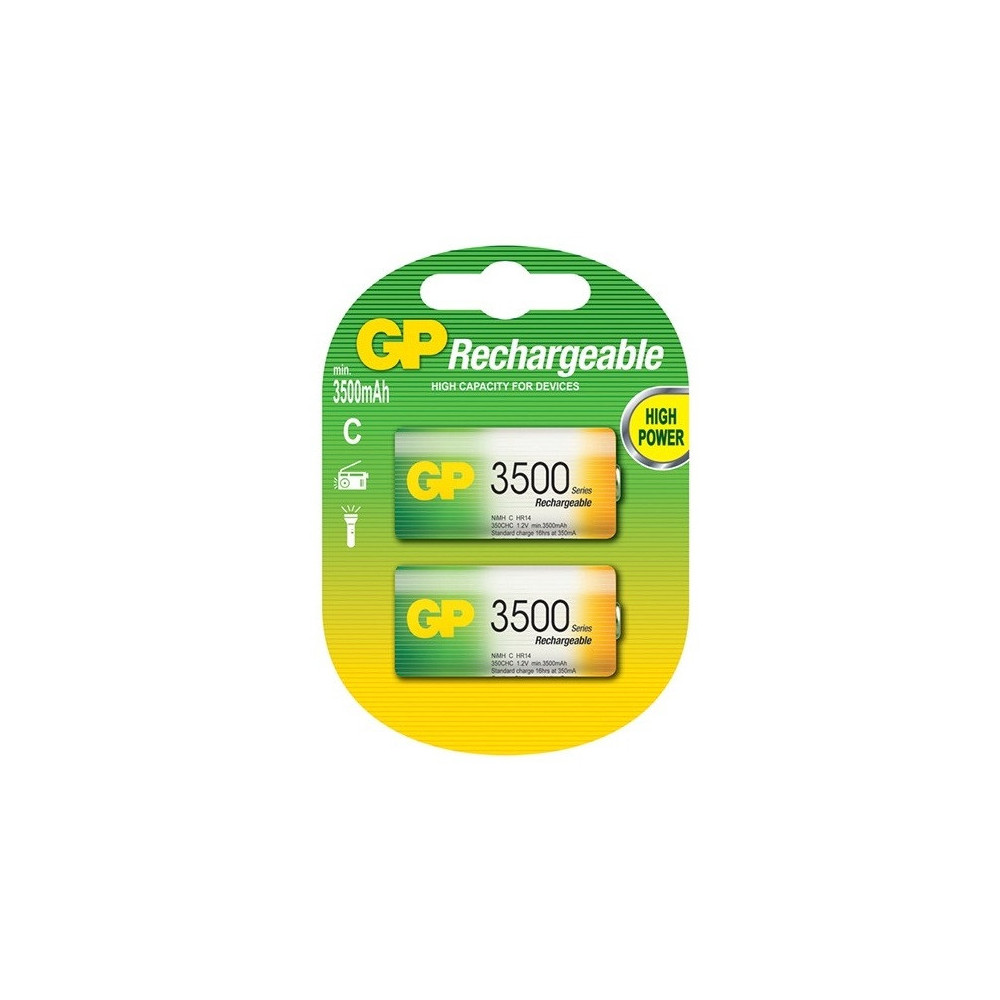 2x Piles Rechargeable GPR C BP2 3500 MAH
