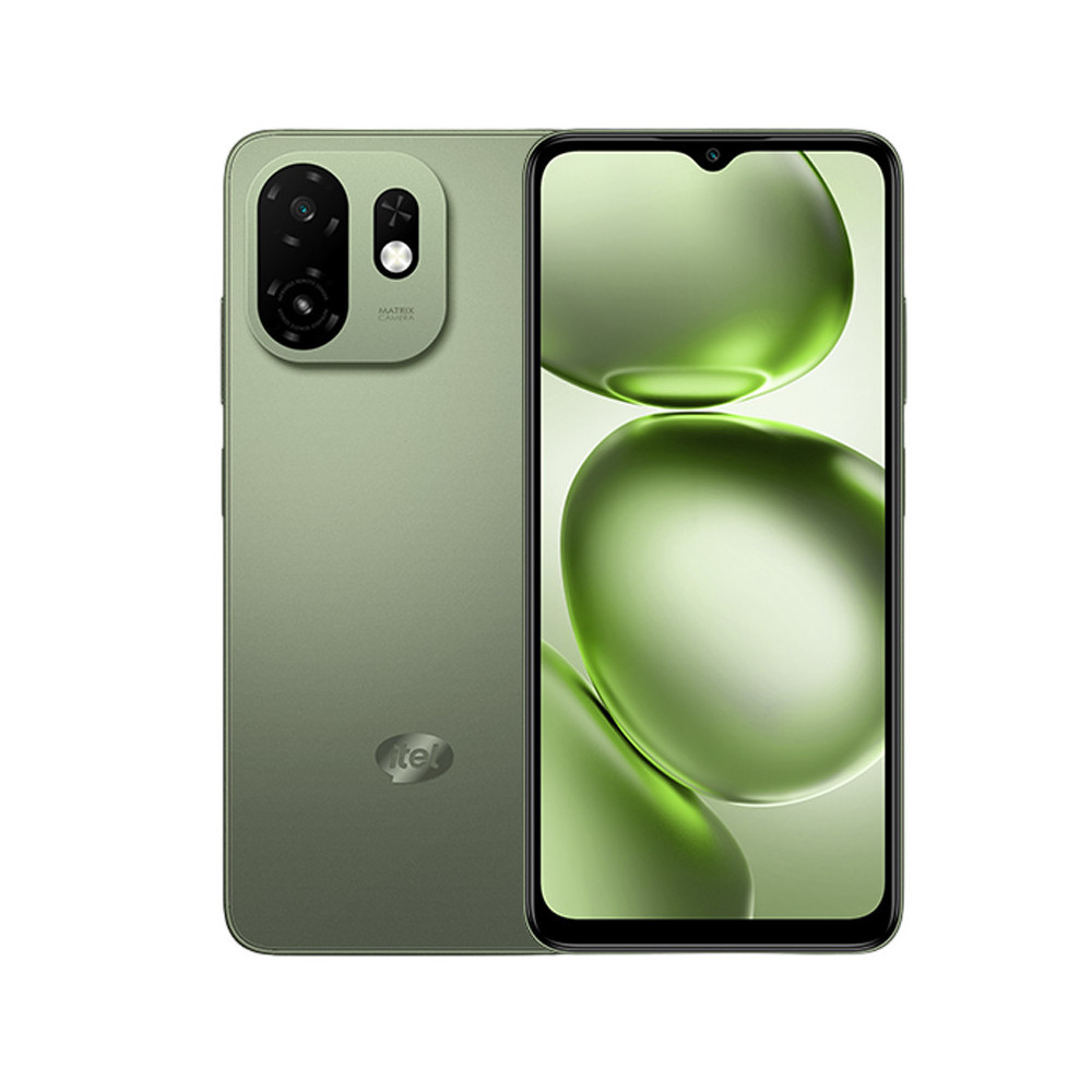 Smartphone Itel A100C 8Go (3Go + 5Go Extensible ) / 128 GO / Vert