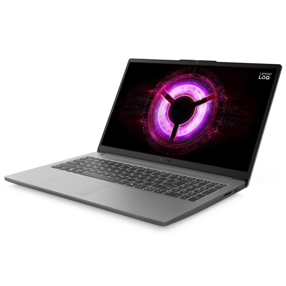 Pc Portable Gamer Lenovo LOQ 15ARP10E / Ryzen 5 7535HS / RTX 3050 6G / 24 Go DDR5 / 512 Go SSD / Windows 11 / Gris