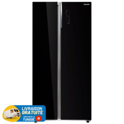 Réfrigérateur NewStar Side By Side / NoFrost / 539 Litres / Noir