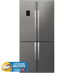 Réfrigérateur Side By Side BIOLUX 459 Litres No Frost INOX (SS61XNF)