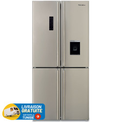 Réfrigérateur Side By Side FOCUS / 4 Portes / INOX