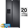 Réfrigérateur SAMSUNG No Frost INVERTER Side by Side 609 Litres / Carbone / Avec Distributeur d'eau