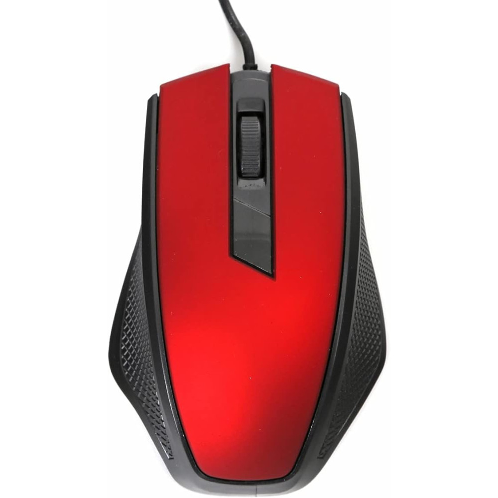 Souris filaire OMEGA OM-08 1600 DPI / Rouge