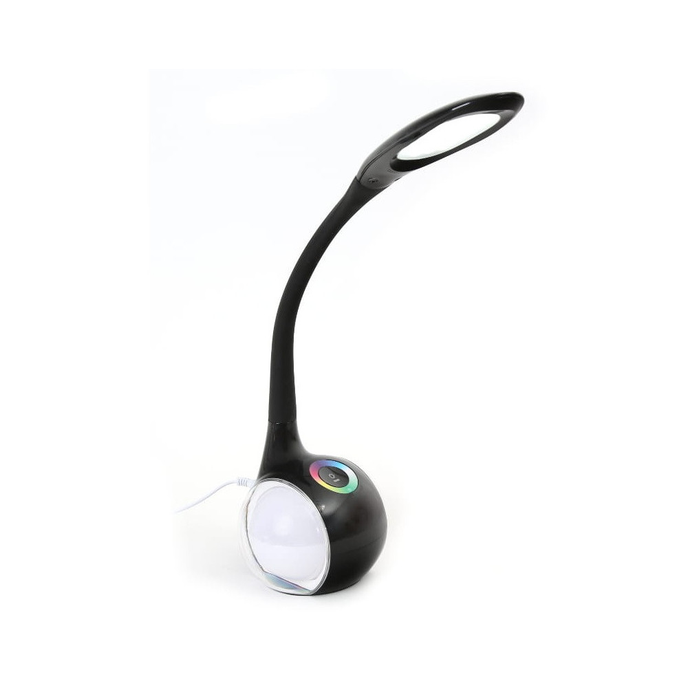 Lampe de bureau LED PLATINET 7W avec fonction veilleuse / Noir