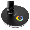 Lampe de Bureau Platinet RGB 12W avec Port de Charge / Noir